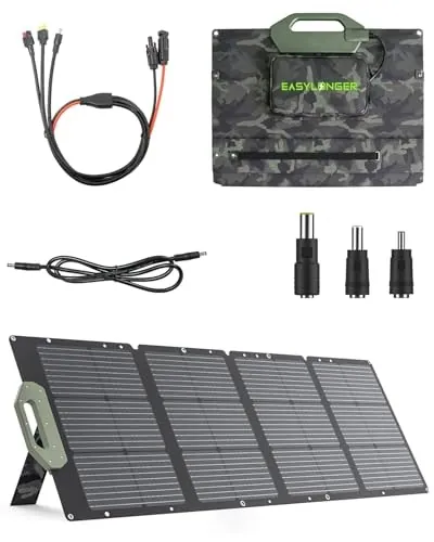 Easylonger 110W Foldable Solar Panel