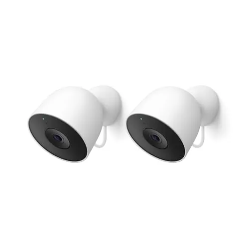 (Resale) Google Nest Cam Outdoor (Wired, 2nd Gen) 2-Pack