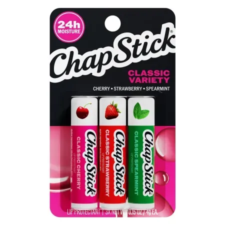 3-count Chapstick Classic Lip Balm