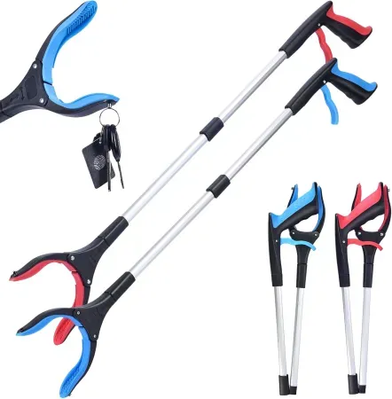 2-Pack 32" Matthew Foldable Grabber Reacher Tools