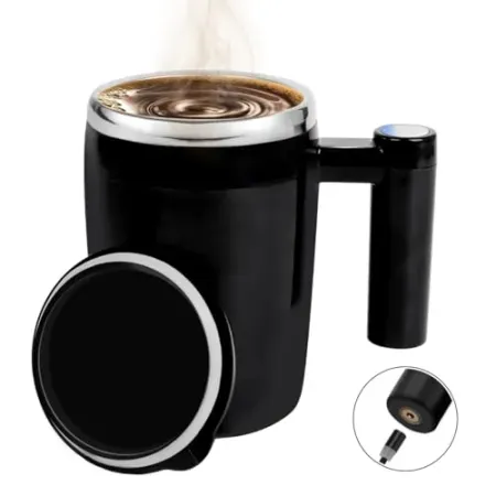 14oz KittBabby Self-Stirring Rechargeable Magnetic Coffee Mug