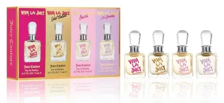4-Piece Juicy Couture Viva La Juicy Eau De Parfum Mini Set