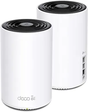 2-Pack TP-Link Deco XE75 Pro AXE5400 Tri-Band WiFi 6E Mesh System