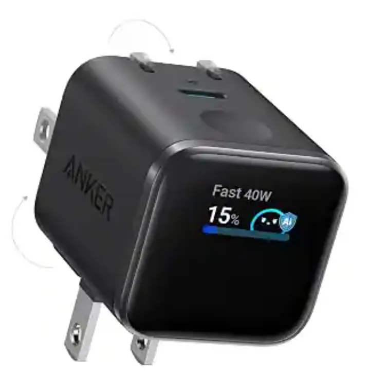 Anker Nano 45W USB-C Charger with Smart Display