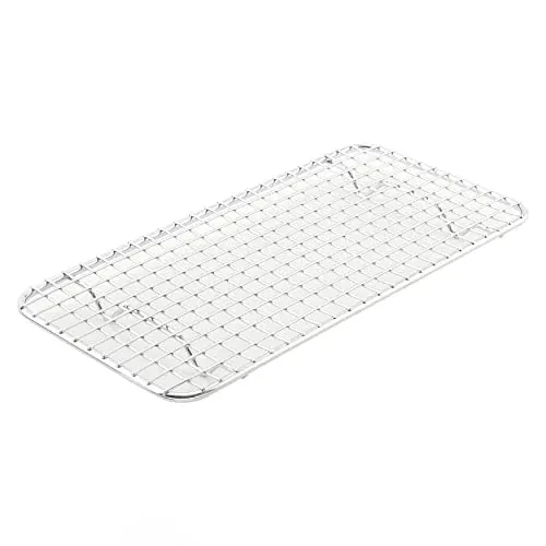 Winco Pan Grate 5 x 10.5-Inch Chrome Third Size