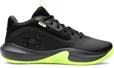 Under Armour Lockdown 7 Unisex Basketball Shoes (Black / Anthracite / Metallic Black, Sizes: 7-13)