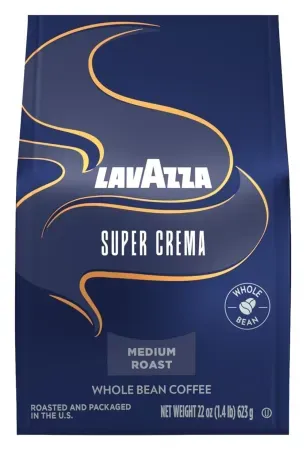 22oz Lavazza Super Crema Whole Bean Coffee