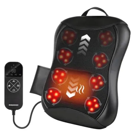Relmalynne Shiatsu Full Back Massager with Heat