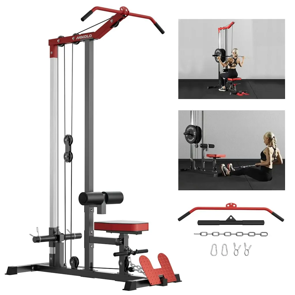 Mikolo Lat Pull Down Machine Set