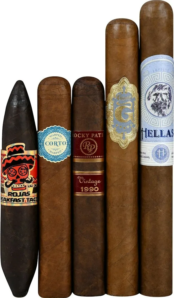 First Class Boutique Corona 5-Star Grip 5-Cigar Sampler