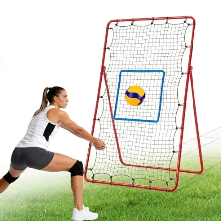 OLIXIS 7' x 4' Volleyball Rebounder Net