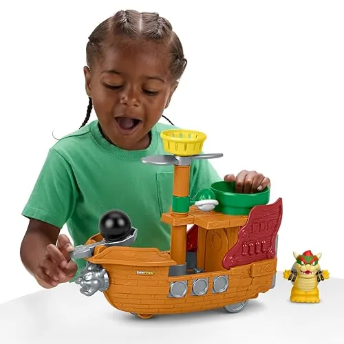 Fisher-Price Little People My Mario Bowser’s Airship