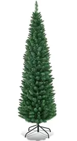 Happygrill 5' Slim Pencil Christmas Tree