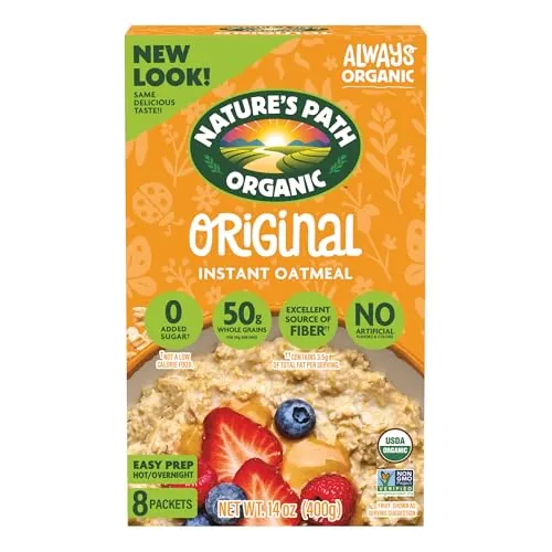 Nature's Path Organic Original Instant Oatmeal 6-Pack 14-Oz