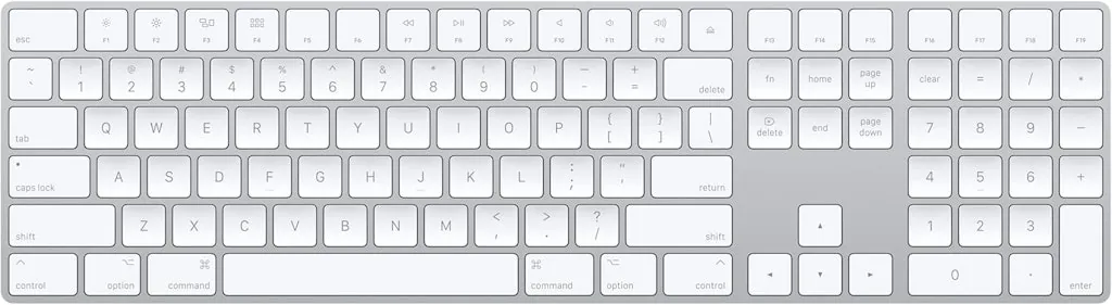 Apple Magic Keyboard with Numeric Keypad