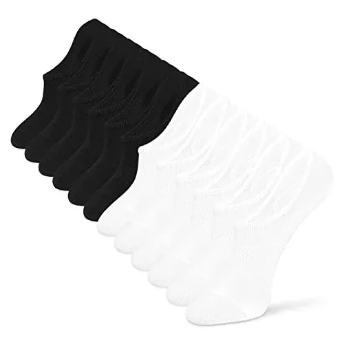 IDEGG No Show Low Cut Anti-Slip Casual Sports Running Socks