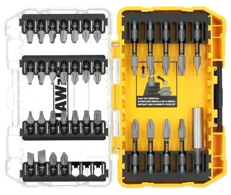 35-Piece DeWALT ToughGrip Screwdriving Bit Set w/ Hard Case