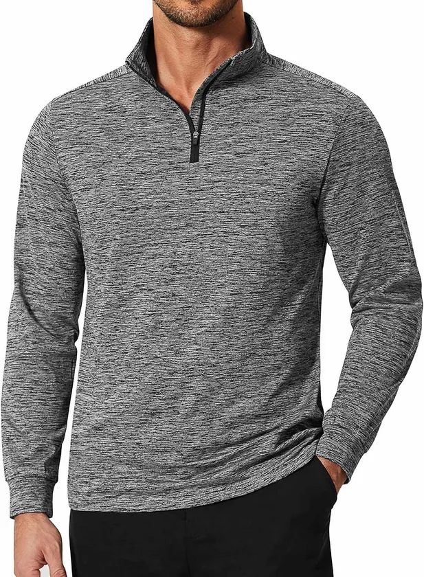 COOFANDY Men’s Quarter Zip