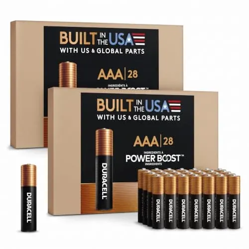 DURACELL Coppertop AAA Alkaline Batteries, 28-Pack (2-Count)