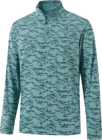 M MAELREG Men's Lightweight Dry Fit UPF 50+ Quarter-Zip Golf Pullover