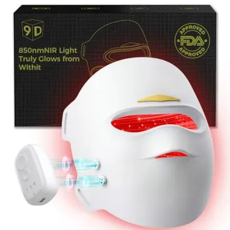 DZAVOK 336 LED 4-in-1 Red Light Therapy Mask