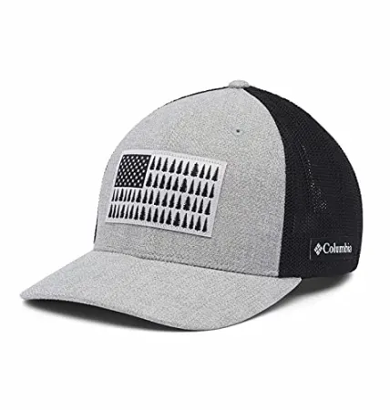 Columbia Unisex Adult PFG Logo Mesh Ball Cap