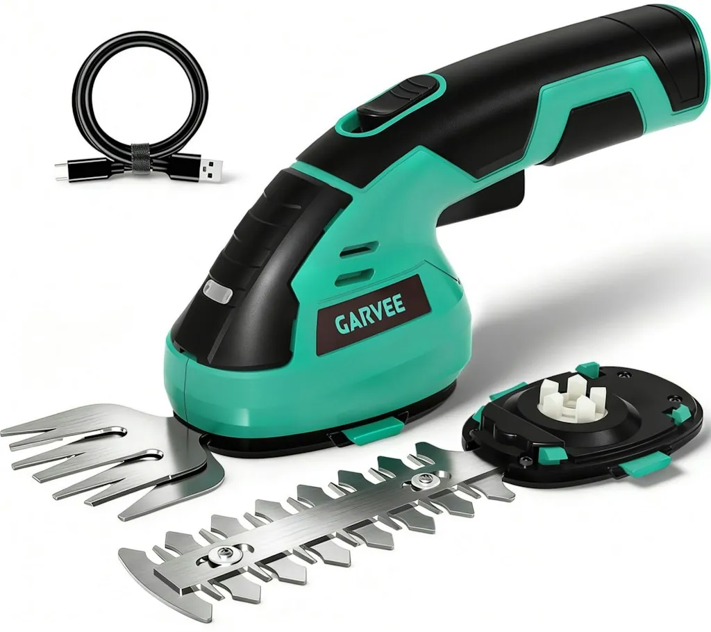 Garvee 2-in-1 Cordless Grass Shear & Hedge Trimmer