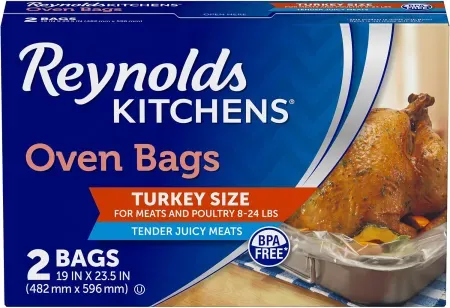 2-Count Reynolds Kitchens Turkey Oven Roasting Bags
