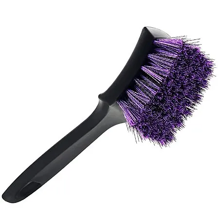 YeewayVeh Pro Tire & Wheel Cleaning Brush w/ Mixed Bristles (Purple/Black)