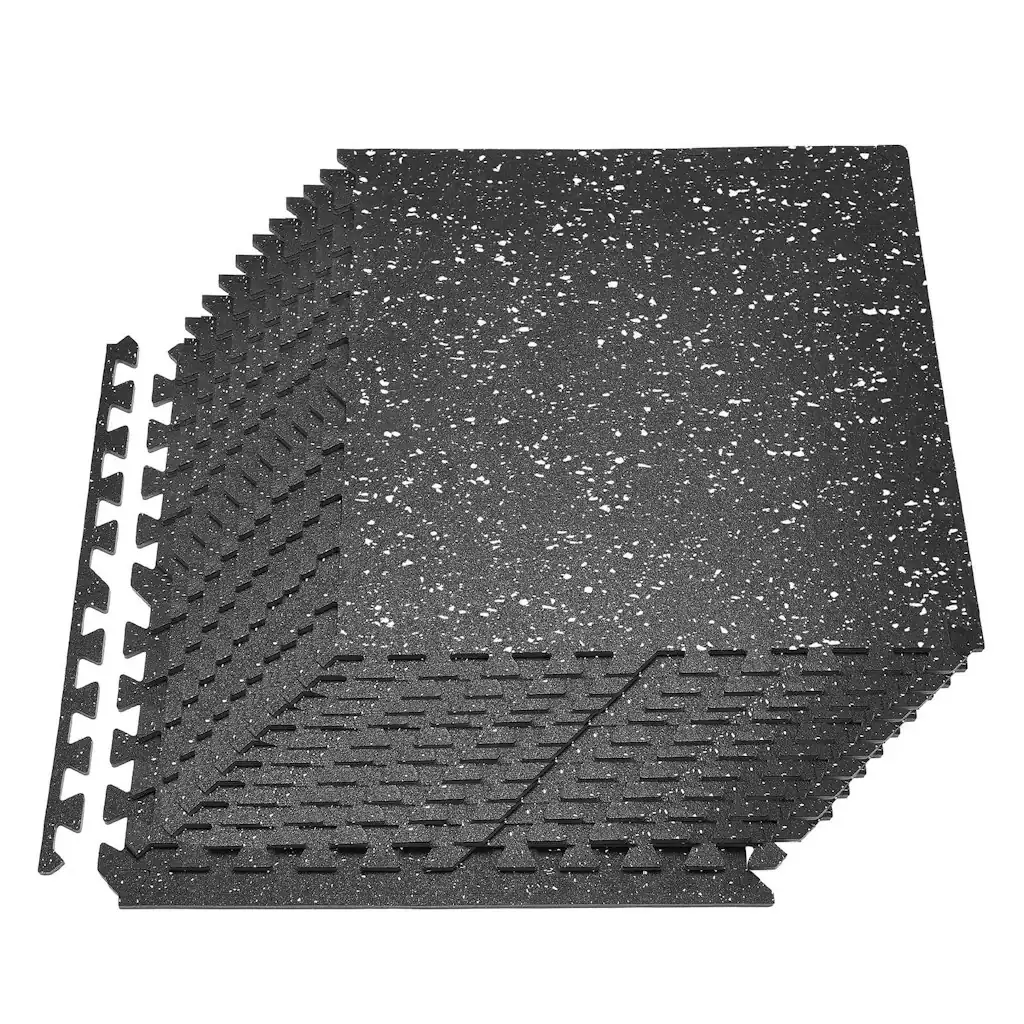 Vevor 24-Tile Interlocking Gym Floor Mat Set (96 sq. ft.)