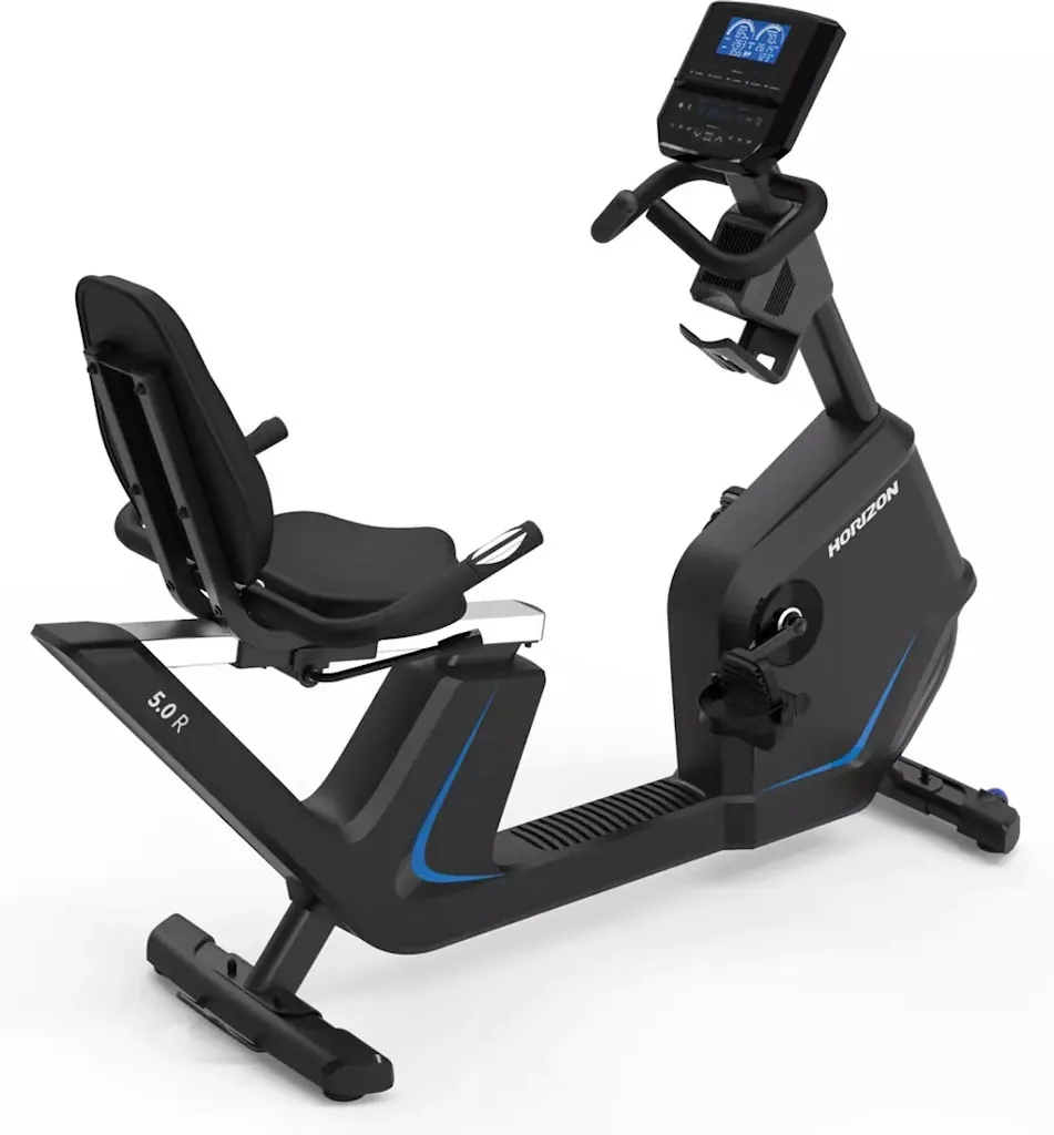 Floor Model Horizon Fitness 5.0R Recumbent Exercise Bike