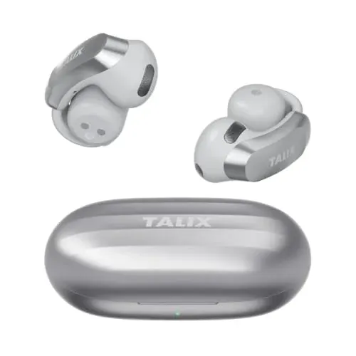 TALIX AuraHalo G1 Open Ear Clip-On Wireless Bluetooth Earbuds