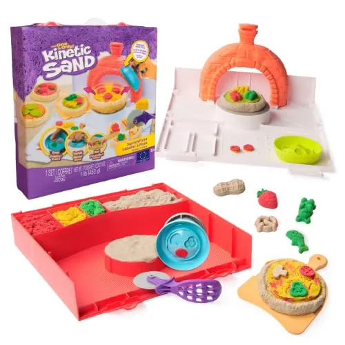 Kinetic Sand SquishPizza Playset