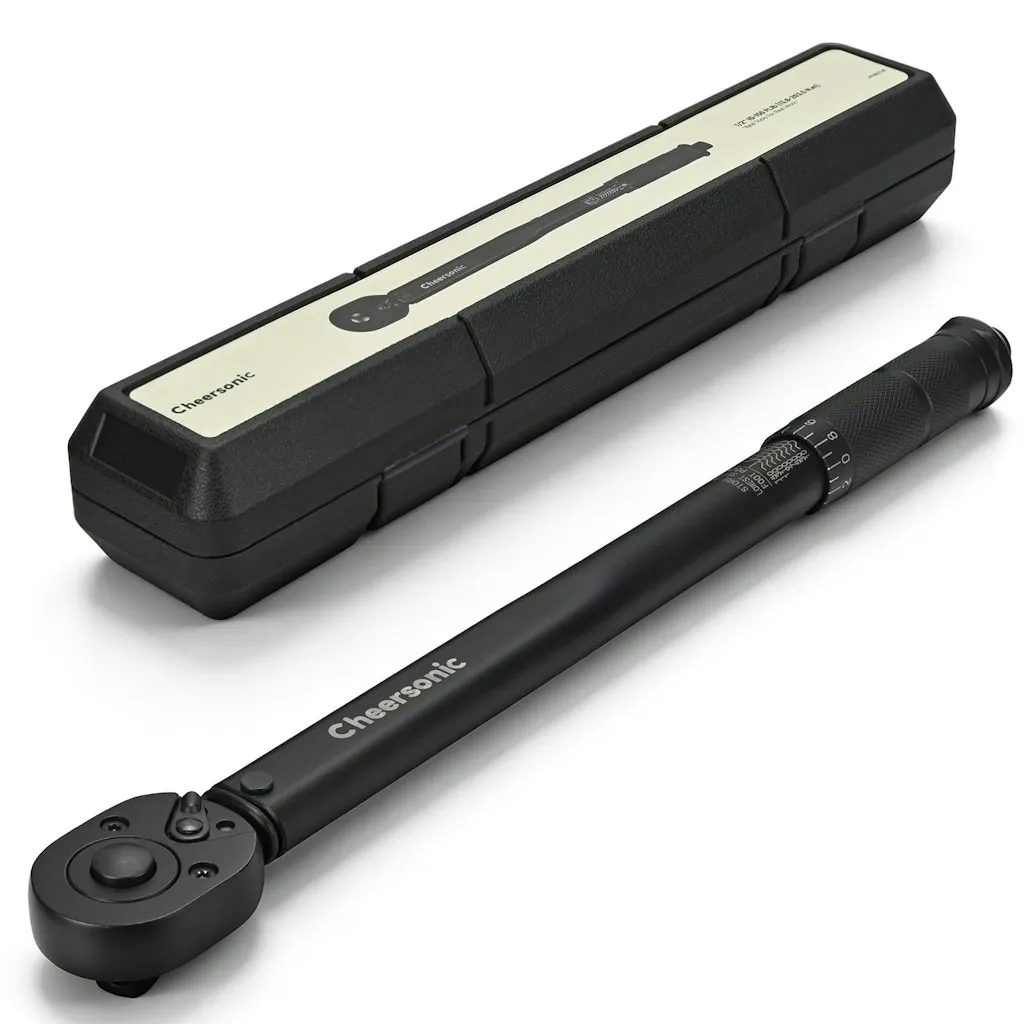 Cheersonic 1/2" Drive 50 ft-lb. Click Torque Wrench