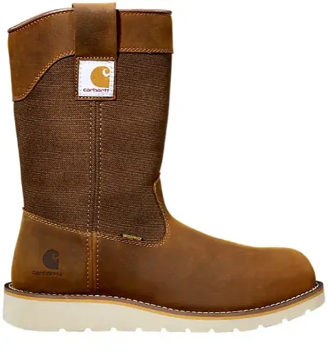Carhartt Men's Waterproof 10" Soft Toe Wellington Wedge Boot
