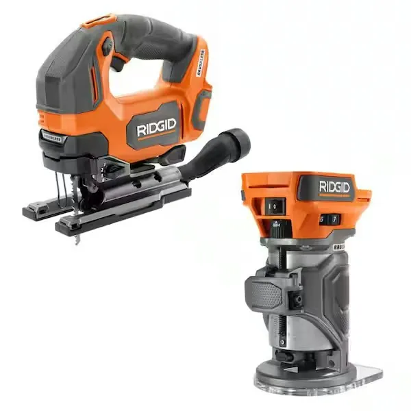 Ridgid 18V Brushless Cordless 2-Tool Combo Kit w/ Jig Saw & Router (Tools Only)