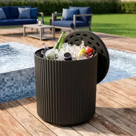 Zapdos 3-in-1 Outdoor Cooler Side Table