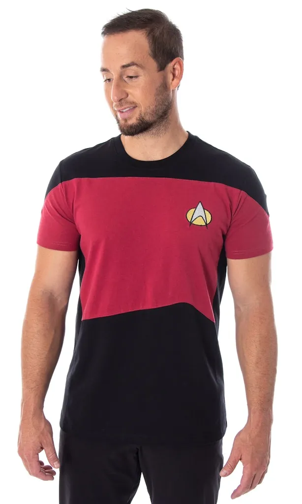 Star Trek Next Generation Men's Picard Uniform Shirt