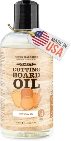 12oz CLARK'S Food Grade Cutting Board Mineral Oil