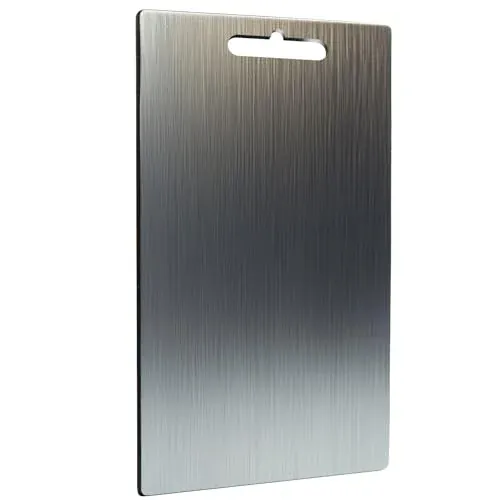14" x 10" Double-Sided Titanium Cutting Board