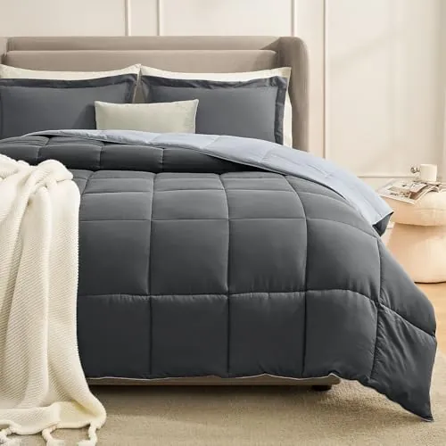 Reversible Lightweight Comforter Set