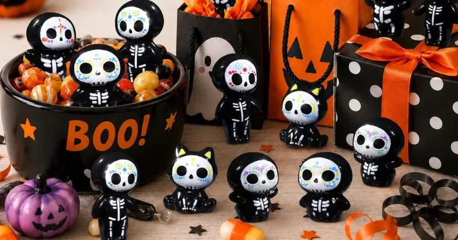Halloween Resin Ghost Mini Figure 60-Count