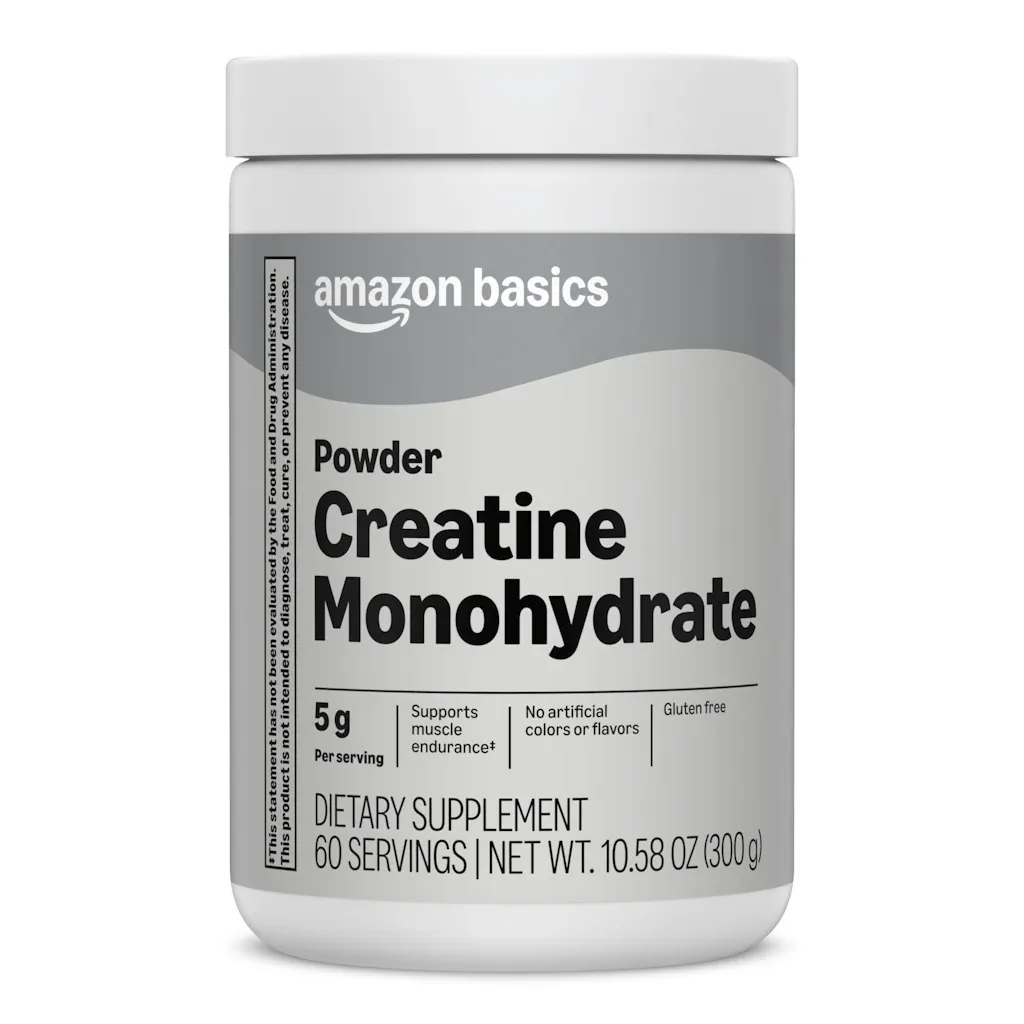 Amazon Basics 60-Serving Creatine Monohydrate Powder