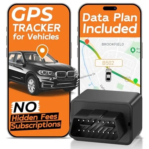 TuTrackAI 4G LTE OBD GPS Vehicle Tracker
