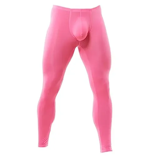 QiaTi Men's Tight Underwear Compression Leggings