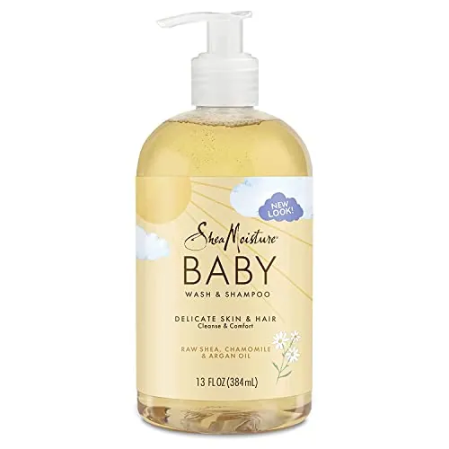 SheaMoisture Baby Wash & Shampoo Raw Shea 13 oz