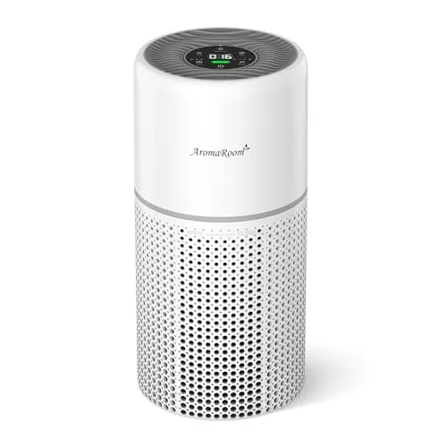 AromaRoom True HEPA Air Purifier for Large Rooms up to 730 Sq Ft