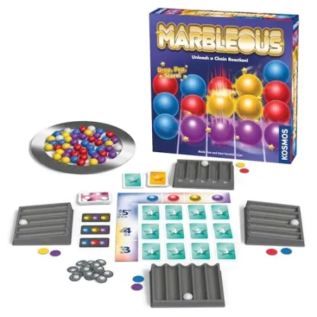 Kosmos Marbleous Roll & Pop Matching Family Strategy Game