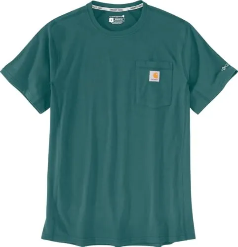 Carhartt Men’s Force Relaxed Fit Midweight Short-Sleeve Pocket T-Shirt