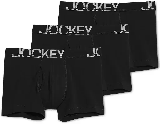 Jockey ActiveStretch 4" Boxer Brief 3-Pack